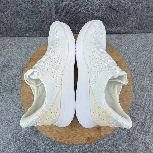 Women's White Sneakers - Picture 6 of 9